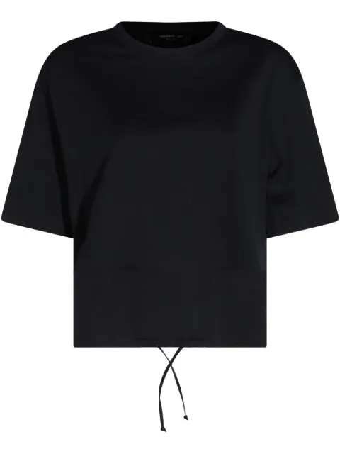 Fabiana Filippi drawstring hem t-shirt Blue JED275F615L456