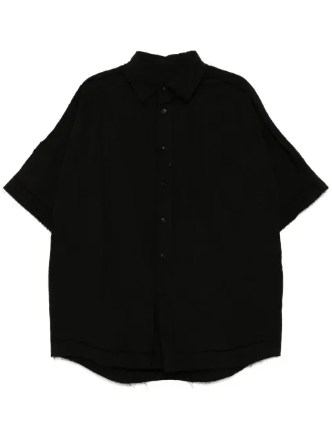 Casey Casey Waga raw shirt Black 24HC287