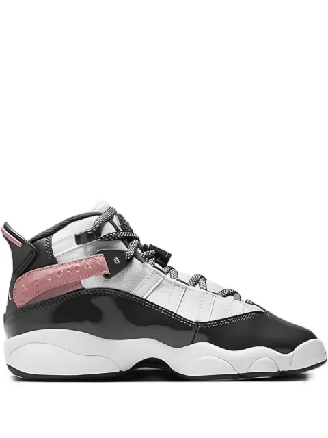 Jordan Jordan 6 Rings GS "White/Red Stardust/Vapor Green/Anthracite" sneakers White DV3178101