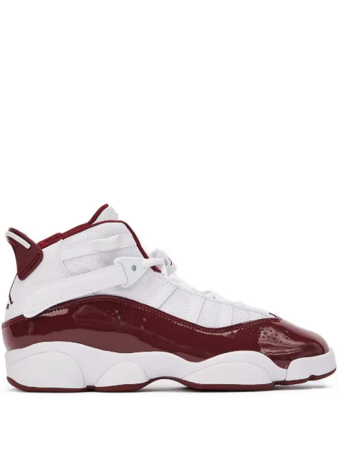 Jordan Jordan 6 Rings GS "White/Team Red" sneakers White 323419165