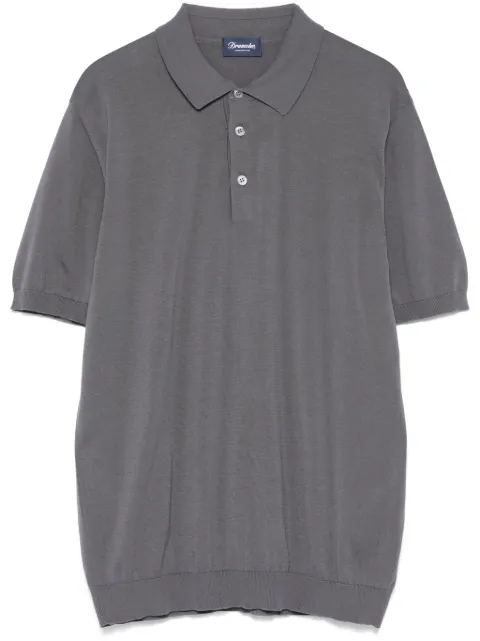 Drumohr cotton polo shirt Grey D0GN202