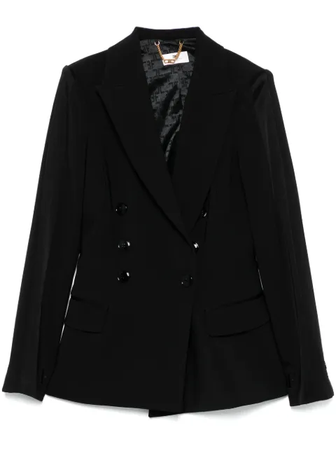 Elisabetta Franchi double-breasted blazer Black GI14353E2
