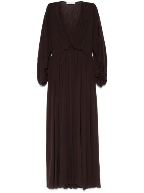 Philosophy Di Lorenzo Serafini pleated dress Brown A04332118