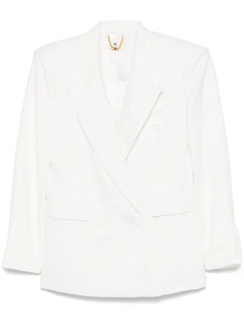 Elisabetta Franchi double-breasted blazer White GI13253E2