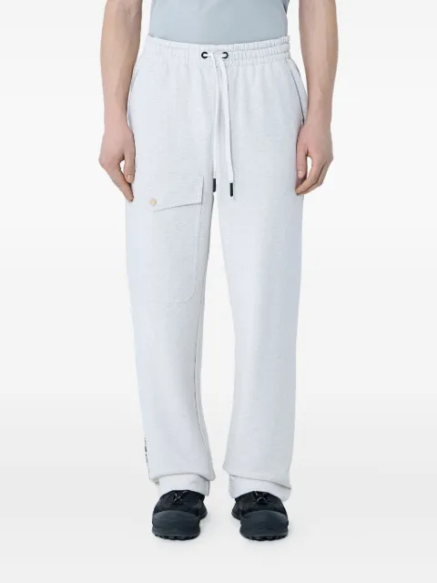 Moncler Grenoble logo-patch track pants Grey 8H000028098U