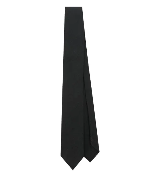 Lardini silk tie Black ESCRB6ESE64318
