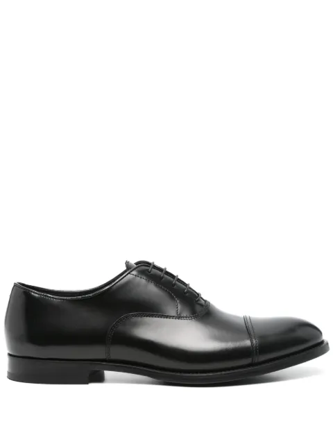 Doucal's leather Oxford shoes Black DU1002MONZUF269NN00