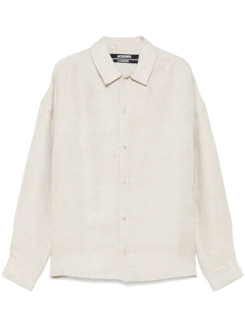 Jacquemus The Atelier shirt Neutrals 255SH1201756