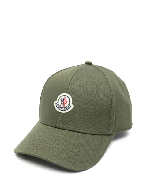 Moncler logo-patch baseball cap Green L20913B0003704863