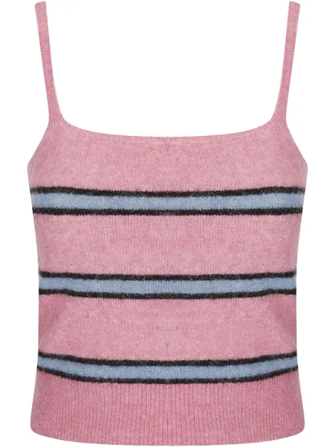 SAMSOE SAMSOE Sanoura striped top Pink F25100054CLR002043