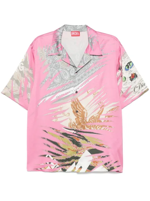 Diesel Ulf shirt Pink A180660LHBS