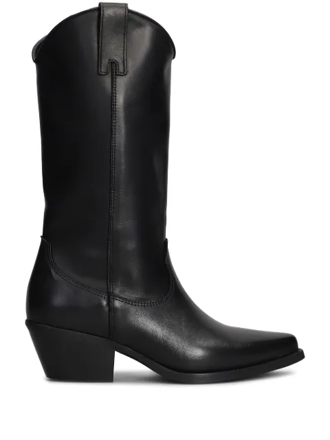 Metisse 55mm leather boots Black DX220