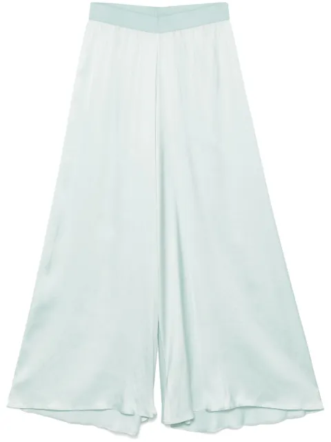 Merci satin trousers Blue PAM01P