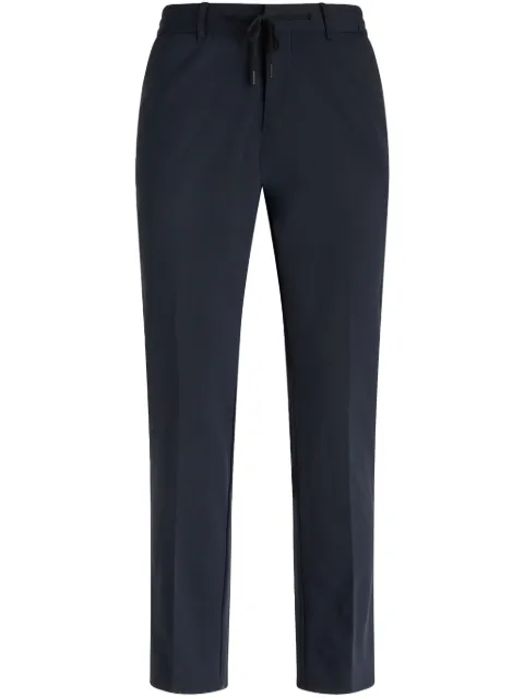 Boggi Milano B Tech stretch nylon pants Blue BO23C001901