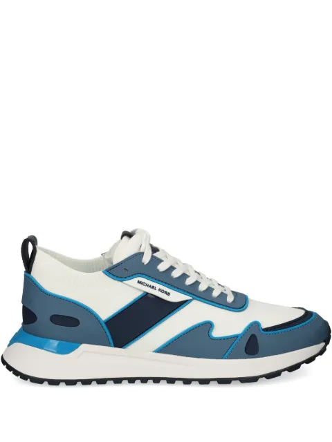 Michael Kors logo-print sneakers Blue 42S3MIFS1D