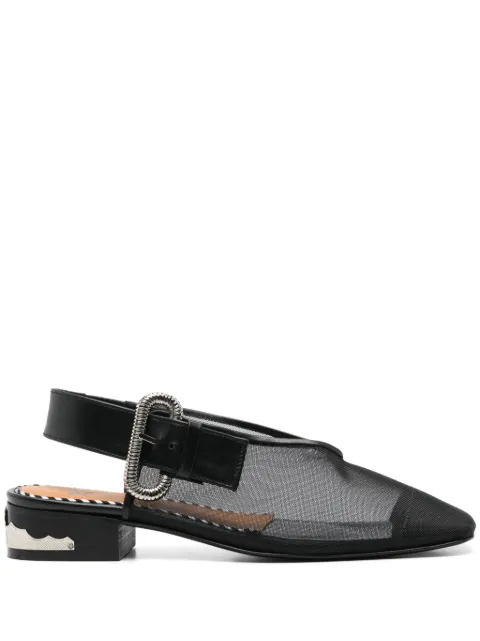 Toga Pulla mesh pumps Black FTGPWJ8970904C
