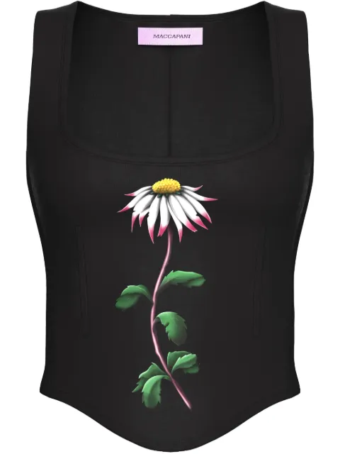 Maccapani Jo corset top Black 25EM2M0T10040819