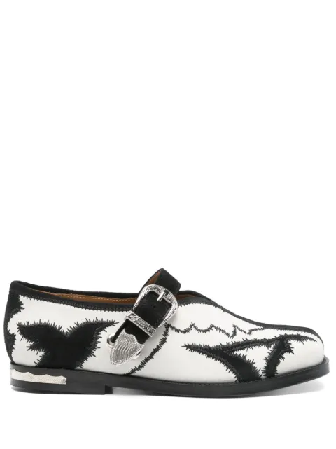 Toga Pulla suede ballet flats Black FTGPW140519001