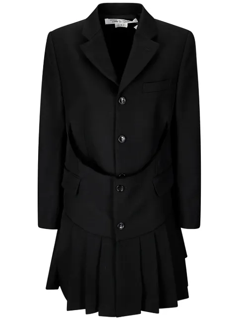 Comme Des Garçons Comme Des Garçons wool coat Black ROJ004S251