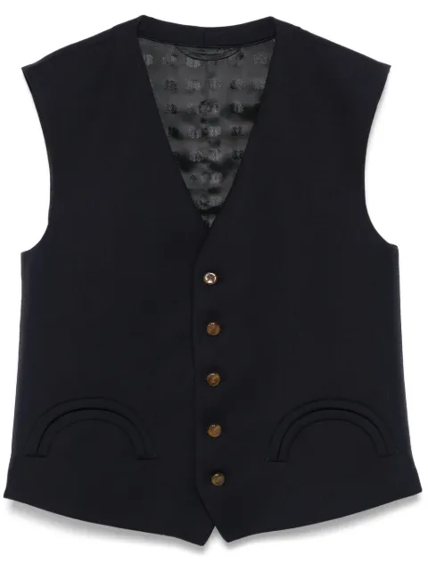Blazé Milano Feral waistcoat Grey JKMGL03FCESSE