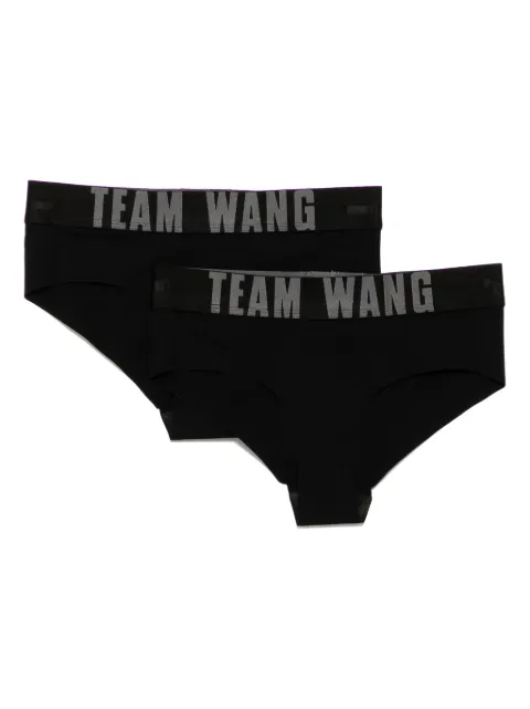 TEAM WANG design The Original 1 briefs (set of two) Black TWOG04B018