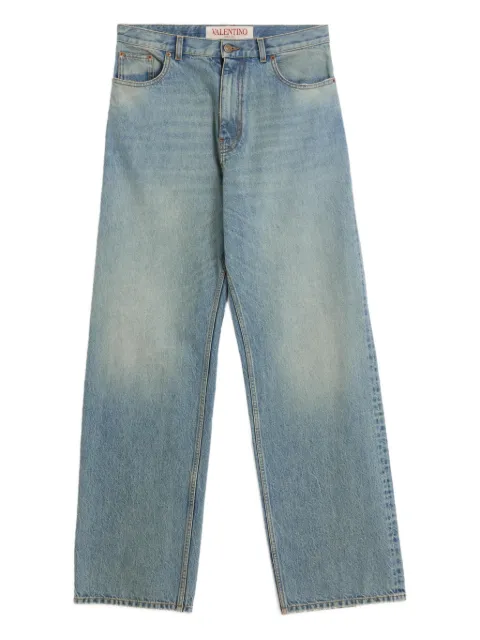Valentino Garavani belt-loops jeans Blue VDE04NAV4