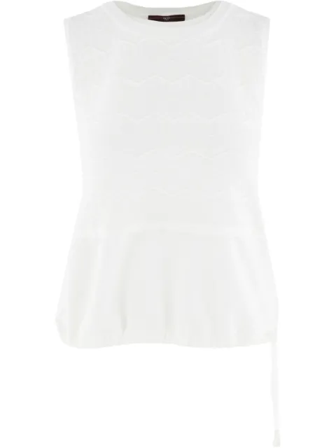 High textured top White S5326390Z12
