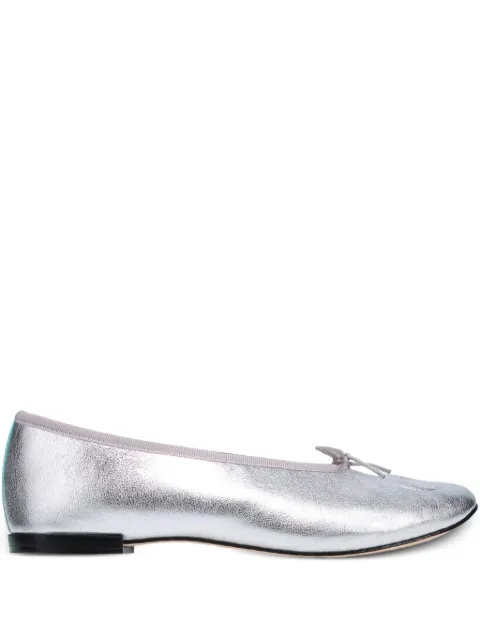 Repetto x Marine Serre Lilouh metallic ballet flats Silver V4234VEM