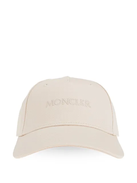 Moncler logo-embroidered cap Neutrals K10933B0005404863
