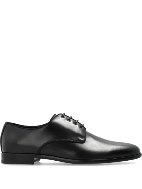 Dolce & Gabbana leather oxford shoes Black CN0105A1203