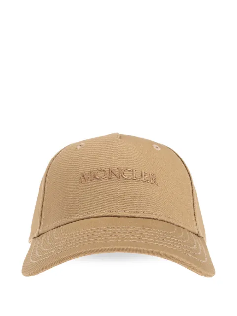 Moncler logo-embroidered cap Neutrals K10933B0005404863