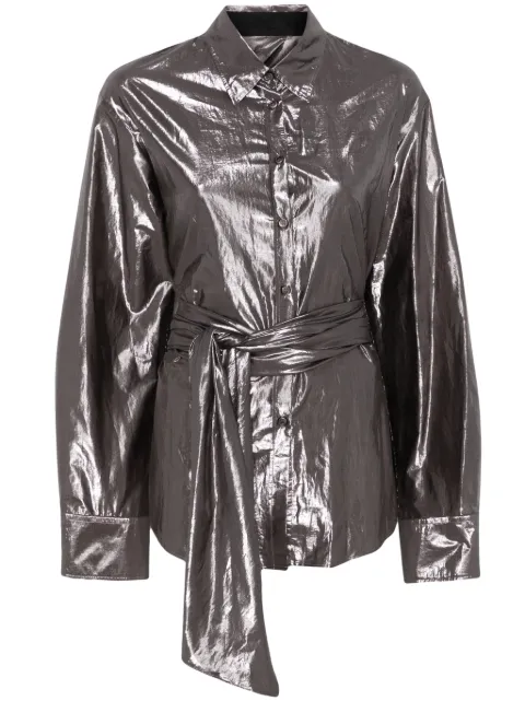 Forte Forte metallic shirt 13590MYSHIRT
