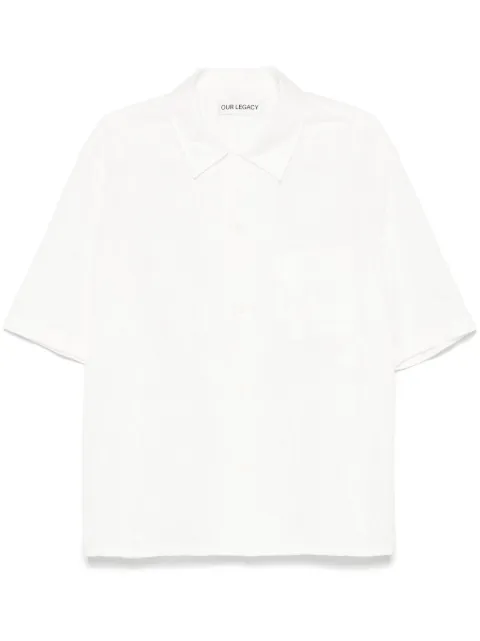 OUR LEGACY Heusen shirt White M2252HWF