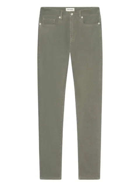 FRAME five-pocket jeans Green LMH870