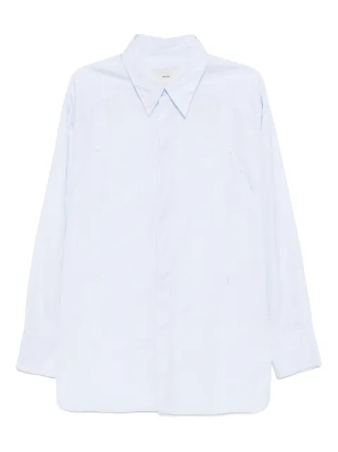Setchu Geisha shirt Blue U241H015C004