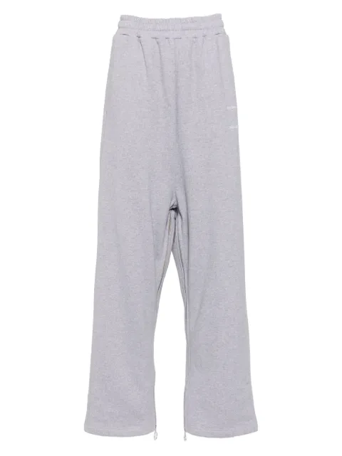 Setchu logo-embroidered pants Grey U241P022C009