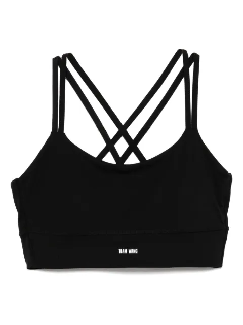 TEAM WANG design The Original 1 padded sports bra Black TWOG02A014