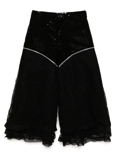 Comme des Garçons Homme Plus wide-leg trousers Black POP042051