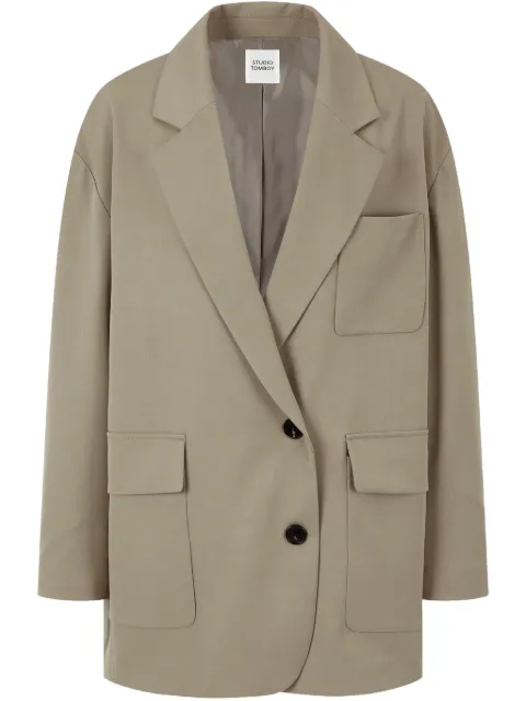 TOMBOY single-breasted blazer Neutrals 9105112550