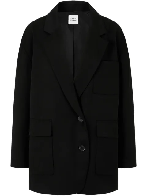 TOMBOY overfit big-pocket jacket Black 9105112550