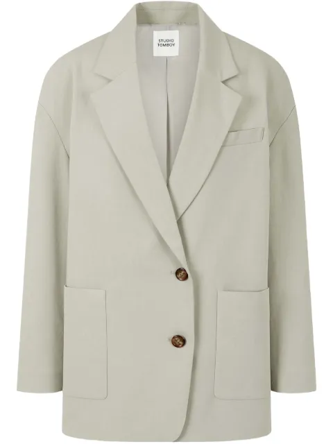 TOMBOY single-breasted blazer Grey 9105112173