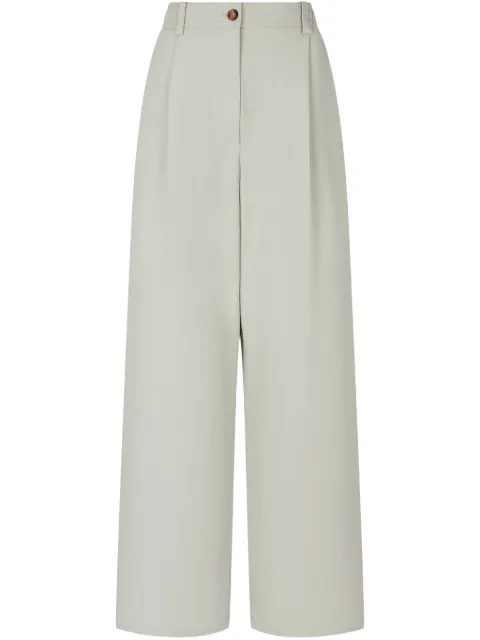 TOMBOY pleat-detail trousers Neutrals 9105131173