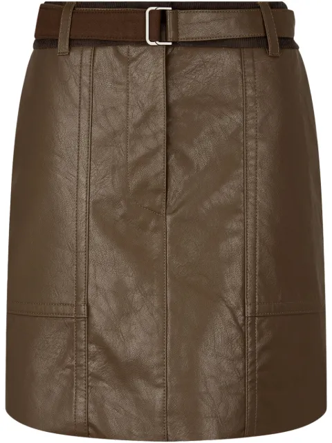 TOMBOY belted skirt Brown 9105132210
