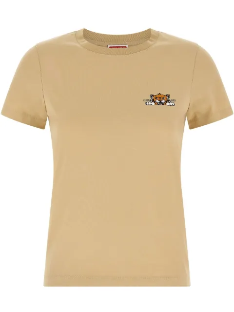 Kenzo Happy Tiger t-shirt Neutrals FF52TS1694SO
