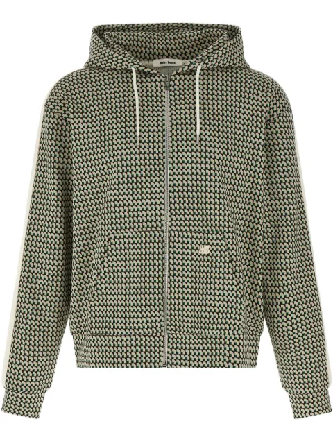 Wales Bonner Power Hoodie sweatshirt Green US25JE35JE221780