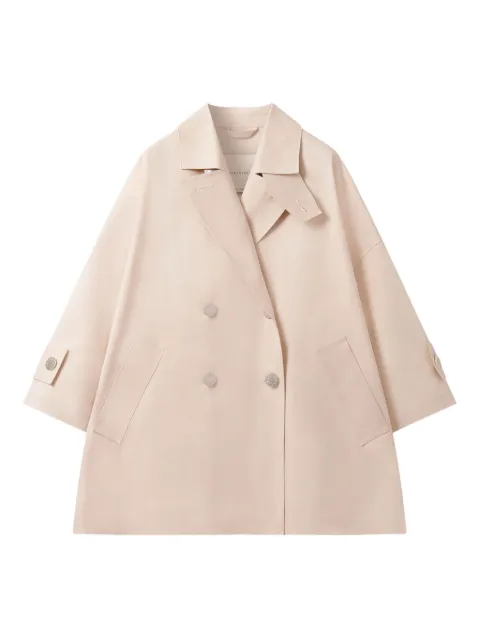 Mackintosh Crosslee double-breasted jacket Neutrals CROSSLEEIDJ120OFFWHITE