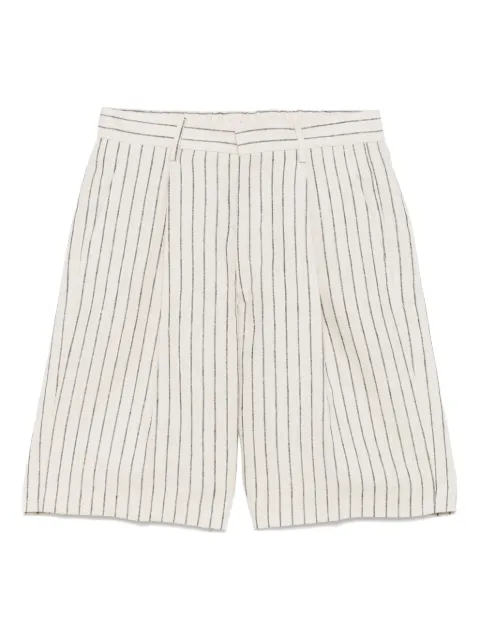 NN07 striped shorts Neutrals 2541455120