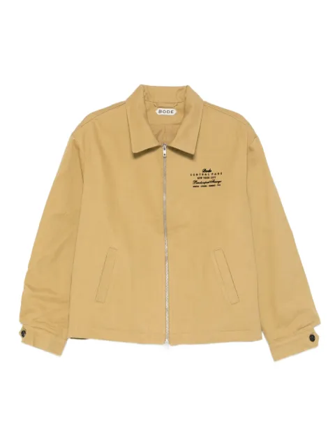 BODE Central Park jacket Brown MRF25JA016