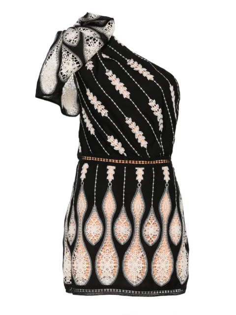 Johanna Ortiz Celestial Matter mini dress Neutrals PT03198
