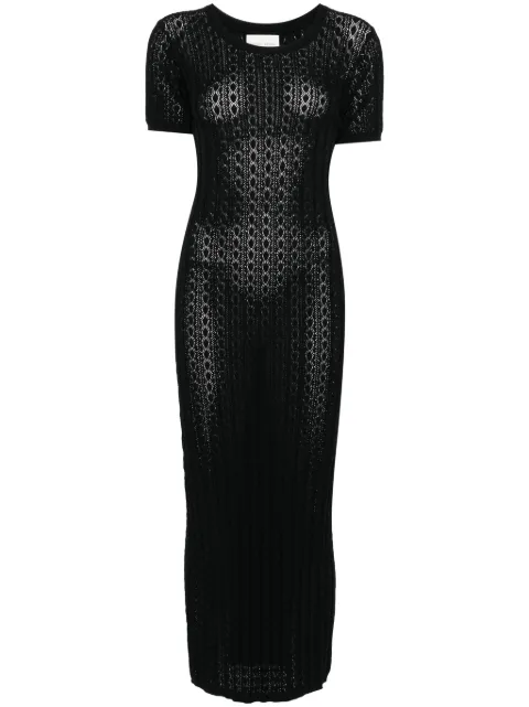 LouLou de Saison Aruba dress Black ARUBA